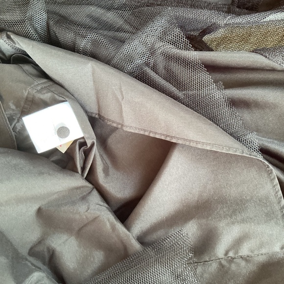 NWT Aidan by Aidan Mattox Velvet and Mesh Cocktail Dress - size 8 - LBD - Picture 9 of 9